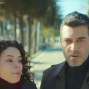 Sirin e Sarp se reencontram em uma cena dramática no cemitério, no episódio de Força de Mulher.