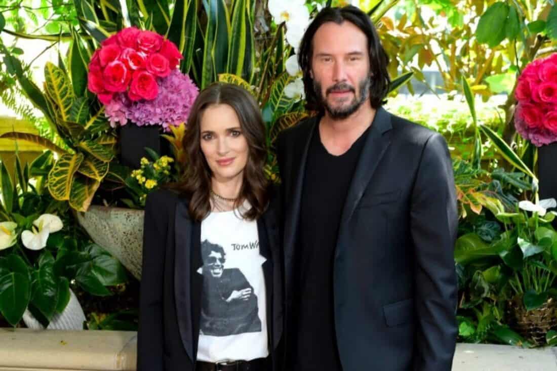 Você sabia que Winona Ryder e Keanu Reeves se chamam de marido e mulher até hoje?