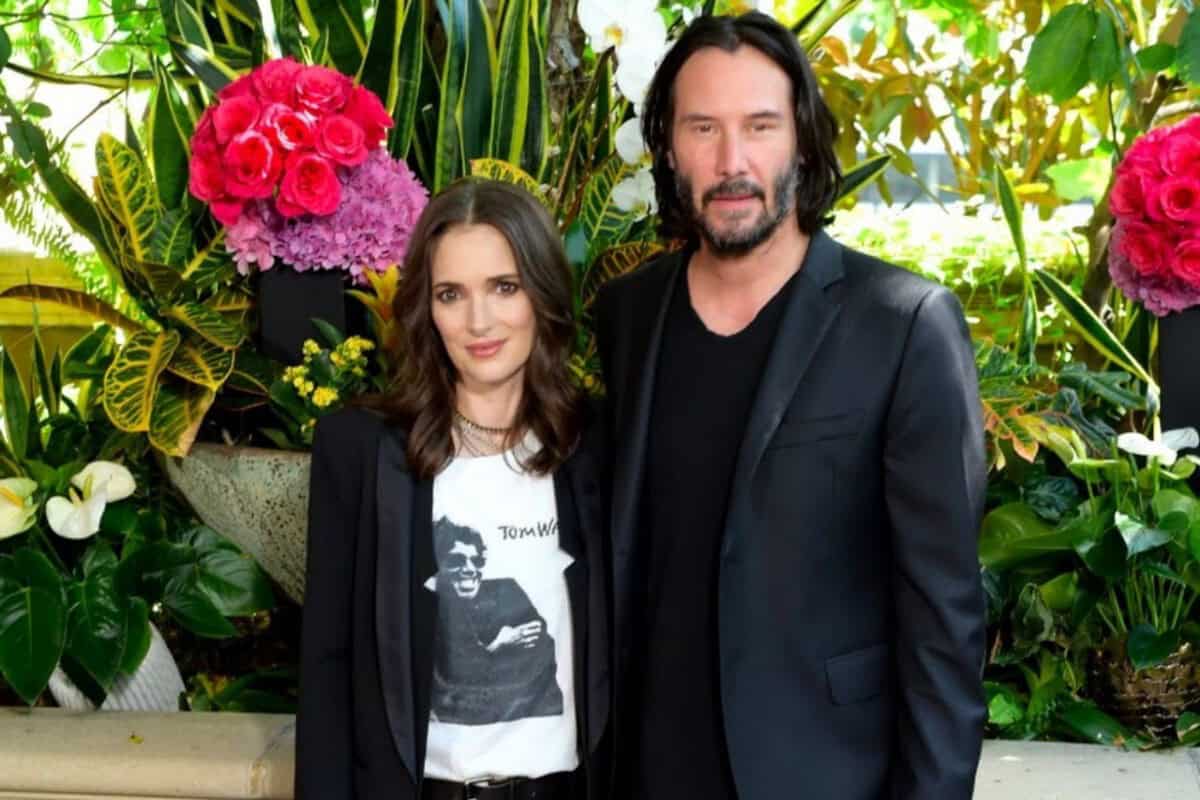 Você sabia que Winona Ryder e Keanu Reeves se chamam de marido e mulher até hoje?