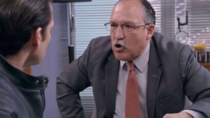 Advogado Martins grava confissão de Mirtes em cena decisiva de Contigo Sim