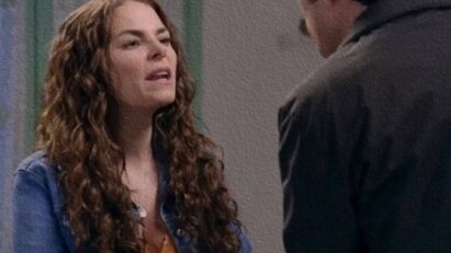 Confronto entre Ângela e seu parceiro expõe tensões ocultas na trama de Contigo Sim.