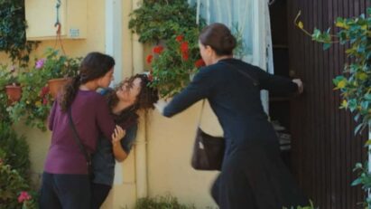 Bahar confronta Sirin em cena tensa.