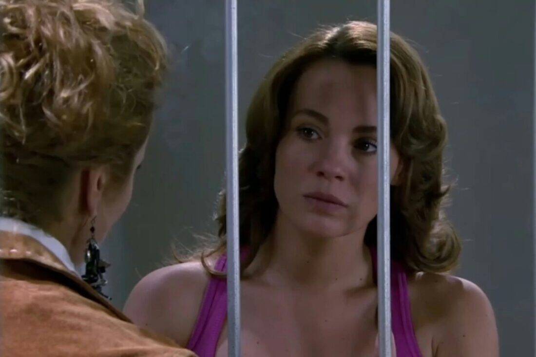 Cena de 'Quando Me Apaixono' em que Roberta é presa