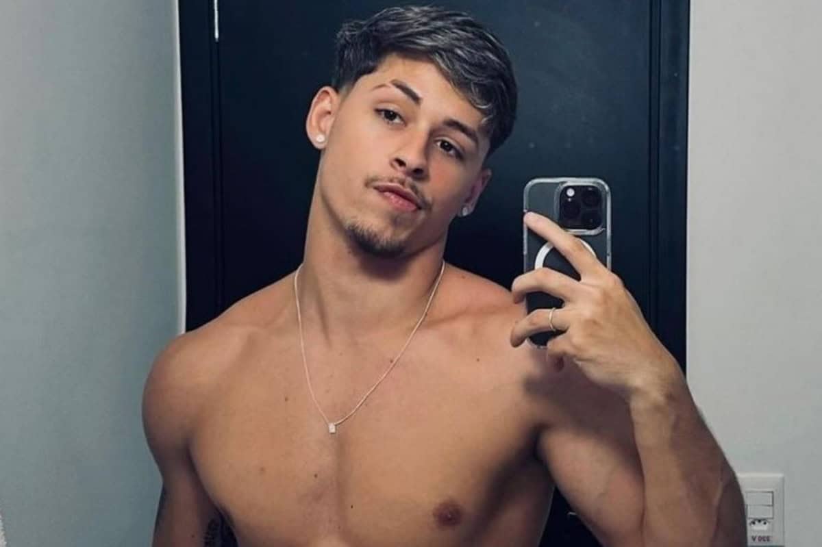 Alex Mendes, o criador de conteúdo hétero, viraliza após exibir detalhe