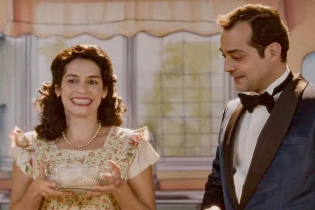 Anita sonha com Alfredo no programa de TV