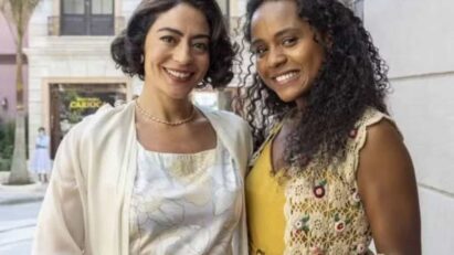 Beatriz, interpretada por Duda Santos, enfrenta Clarice em uma cena tensa do reencontro em 'Garota do Momento'.”