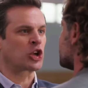 Fausto acusando Memo de ser amante de Daniela no hospital