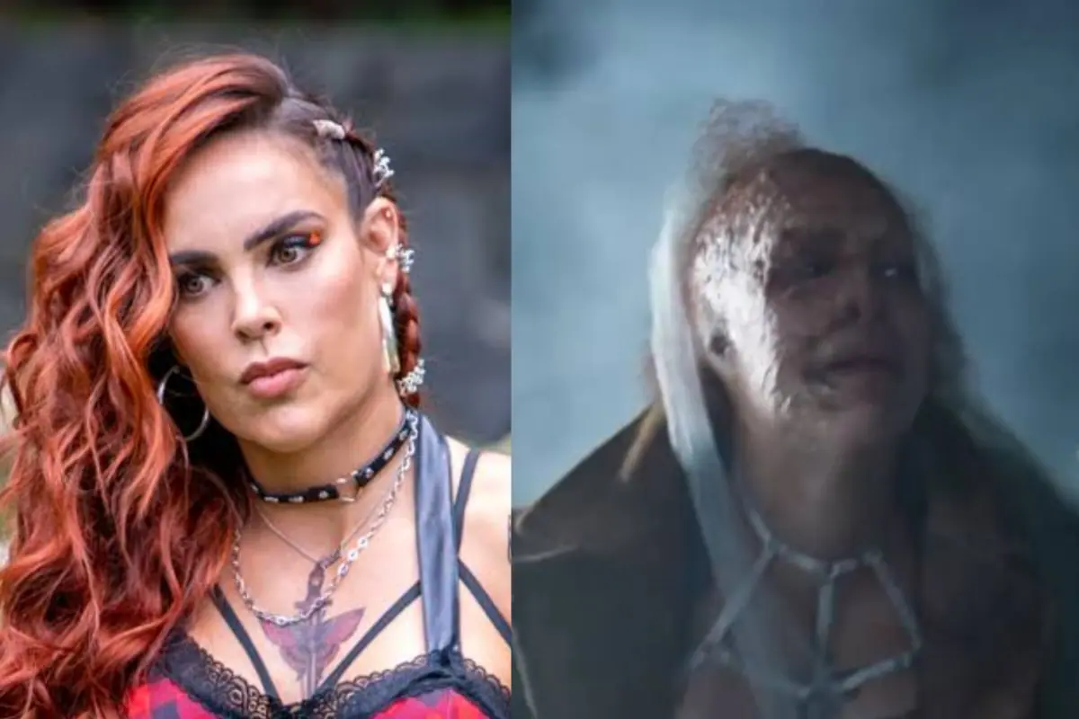 Cena final de Úrsula em 'Meu Caminho é Te Amar', em momento de tensão ao lado de Memo na cabana em chamas