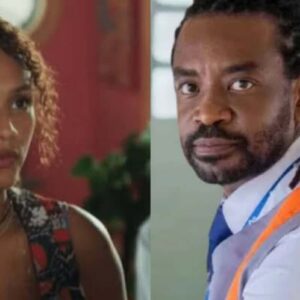 Jão tentando lidar com a presença inesperada de Cacá no jantar.