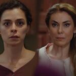 Imagem de Julide, Bahar e as crianças em um momento tenso de Força de Mulher, marcando o início de uma nova fase na trama.