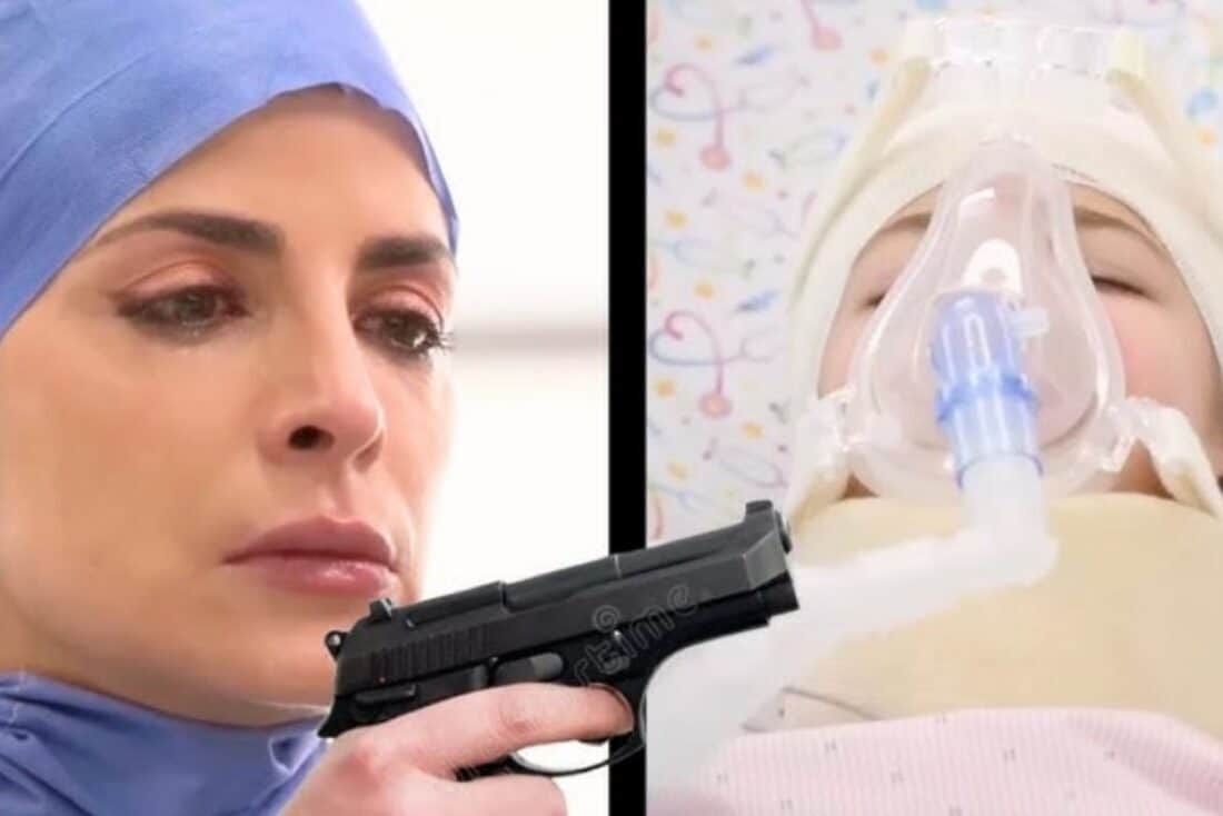 Karen no hospital de Isabella