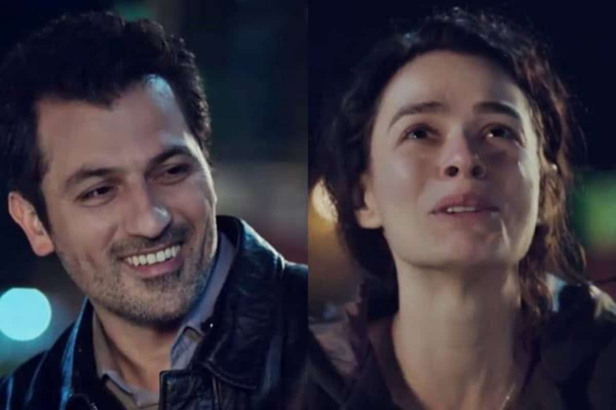 Momento de declaração de Arif para Bahar na novela Força de Mulher.