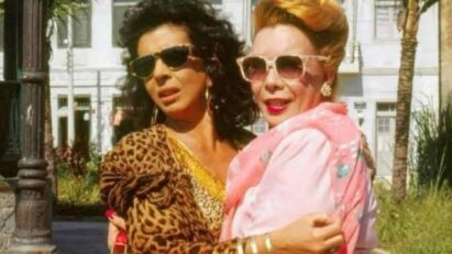 Tieta, em uma cena icônica da novela.