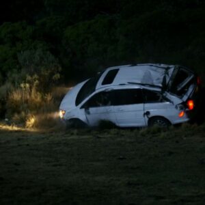 Cena do grave acidente de carro em 'Meu Caminho é Te Amar'