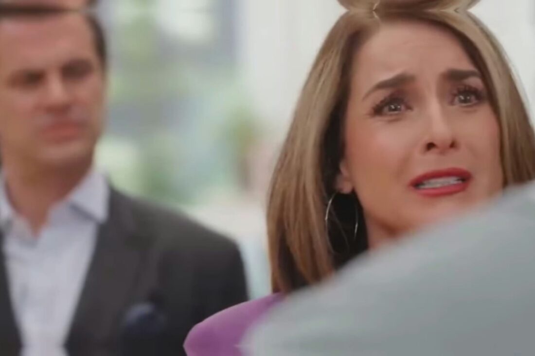 Daniela discutindo com Memo em Meu Caminho é Te Amar.