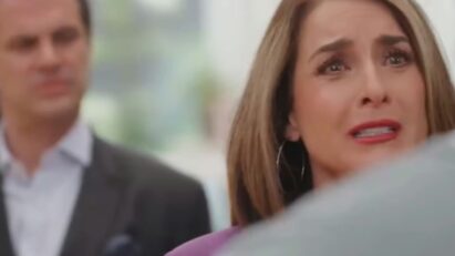 Daniela discutindo com Memo em Meu Caminho é Te Amar.