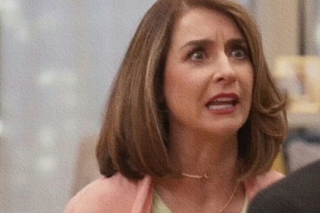 Daniela enfrentando Fausto em cena tensa de Meu Caminho É Te Amar