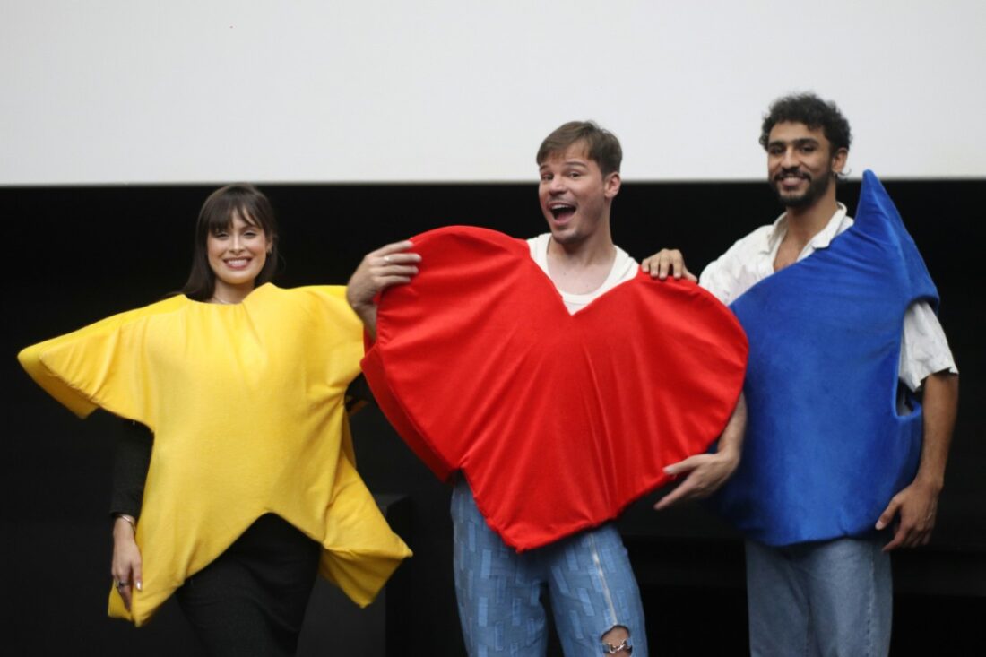 Dudy apresenta seu filme Coração de Post-it em Curitiba.