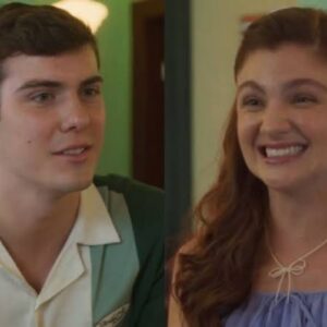 Celeste e Edu se conhecem na festa da Perfumaria Carioca