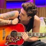 Luan Santana grava no Estúdio 5020