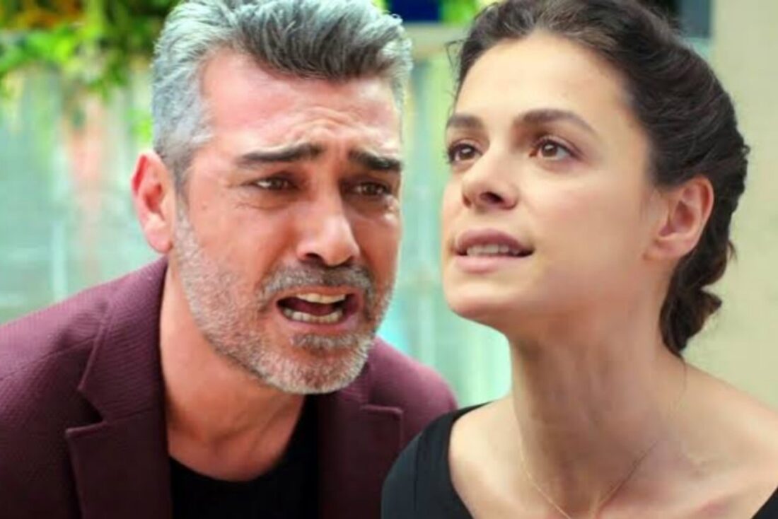 Bahar e Sarp em um momento de tensão, com expressões de raiva e frustração