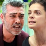 Bahar e Sarp em um momento de tensão, com expressões de raiva e frustração