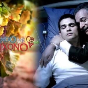 Cena de hospital com o último adeus de César em Quando Me Apaixono.