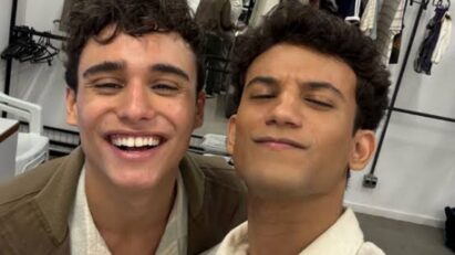 Cena entre Guto e Vinícius na novela "Garota do Momento" abordando a representatividade LGBTQIA+ na televisão brasileira.