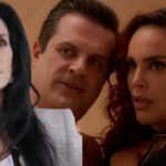 Karen flagra Fausto com Úrsula em momento de traição