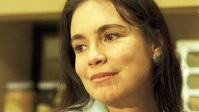 Regina Duarte como Helena Soares em História de Amor (1995).
