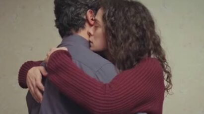 Uma cena emocionante de Bahar e Arif