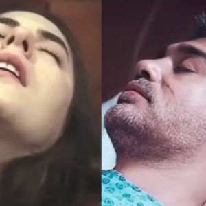 Yeliz sendo atingida por um disparo