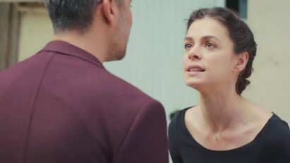 Bahar e Sarp em um confronto tenso e emocionante.