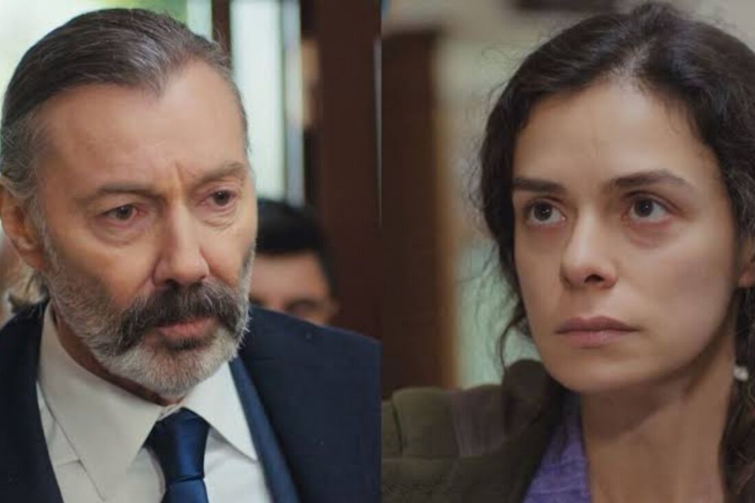 Nezir levando Bahar e seus filhos para sua mansão.