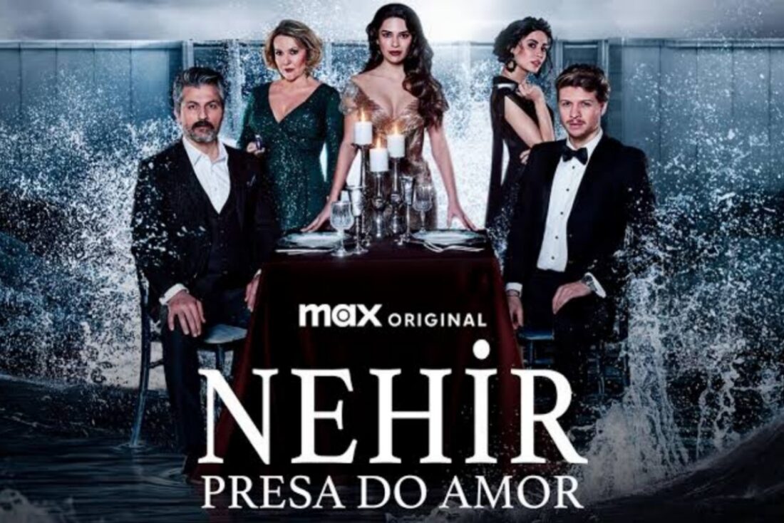 Cena da novela turca "Nehir: Presa do Amor", disponível na Max.