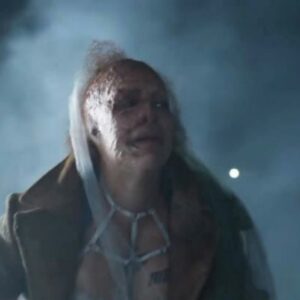 Úrsula e Memo no incêndio final de Meu Caminho é Te Amar.