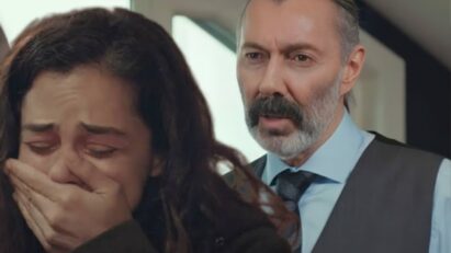 Bahar e seus filhos sendo sequestrados por Nezir em Força de Mulher