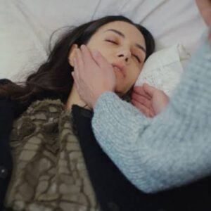 Piril em cena de desespero em "Força de Mulher".