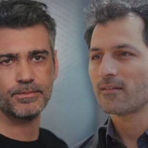 Sarp e Arif em confronto acalorado.