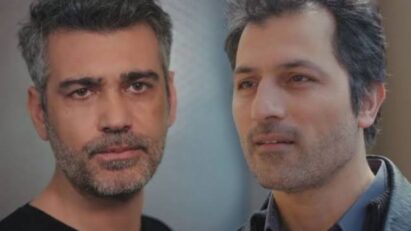 Sarp e Arif em confronto acalorado.