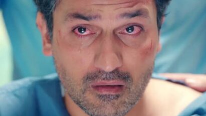 Imagem de Arif em desespero após ser acusado pelo acidente em Força de Mulher.