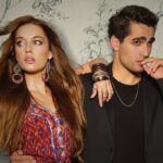 Cenas da terceira temporada de "A Escolhida" com os atores em momentos de tensão e emoção.