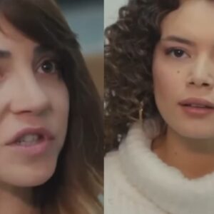 Ceyda encarando Sirin após revelção chocante em Força de Mulher