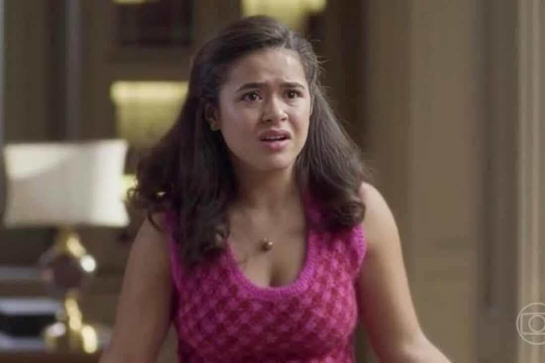 Cena da novela Garota do Momento com Bia