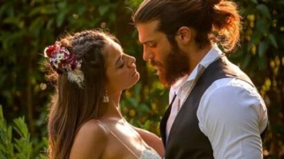 Cena romântica entre Can e Sanem