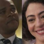 “Clarice e Gregório se beijam após resgate da clínica em Garota do Momento, cena marcada por emoção e romance”