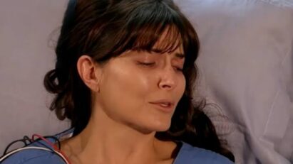 Marina se despede de Jerônimo e Renata após dar à luz em Quando Me Apaixono