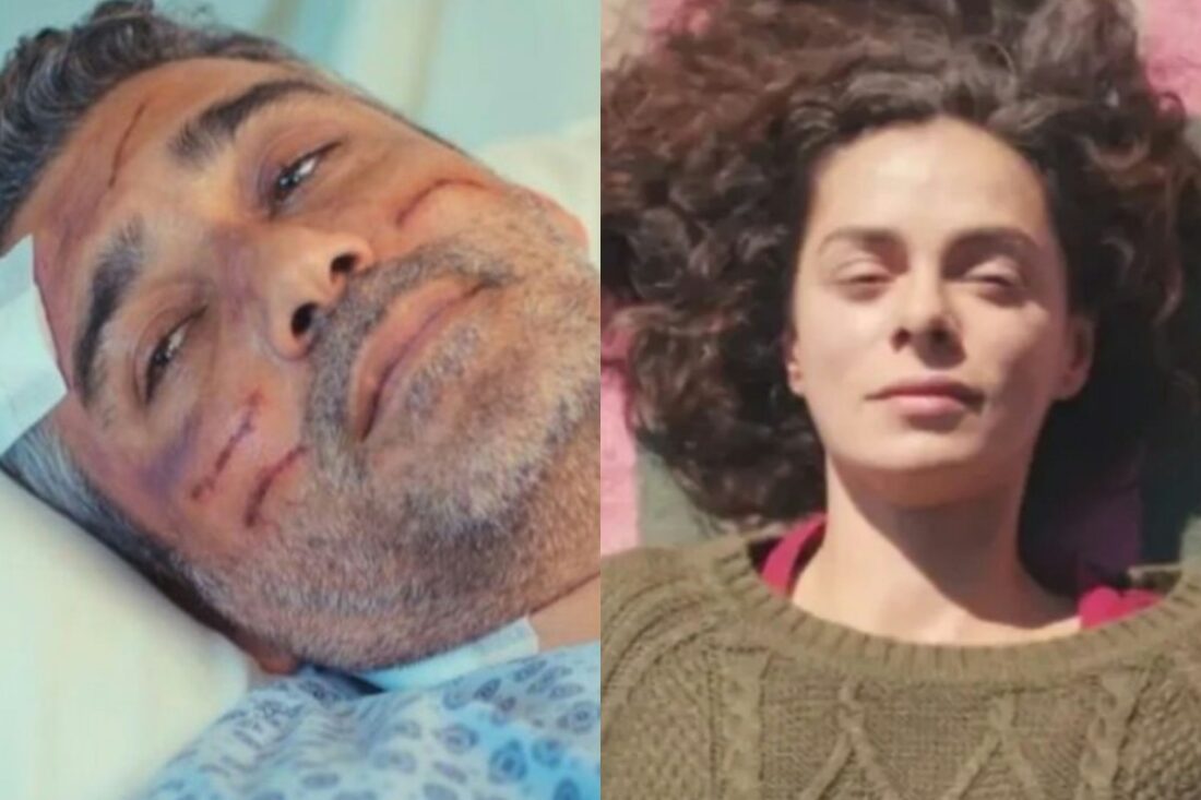 Imagem de Bahar e Sarp em Força de Mulher se despedindo no hospital