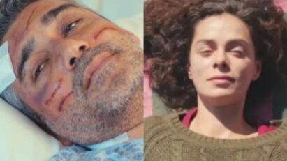 Imagem de Bahar e Sarp em Força de Mulher se despedindo no hospital
