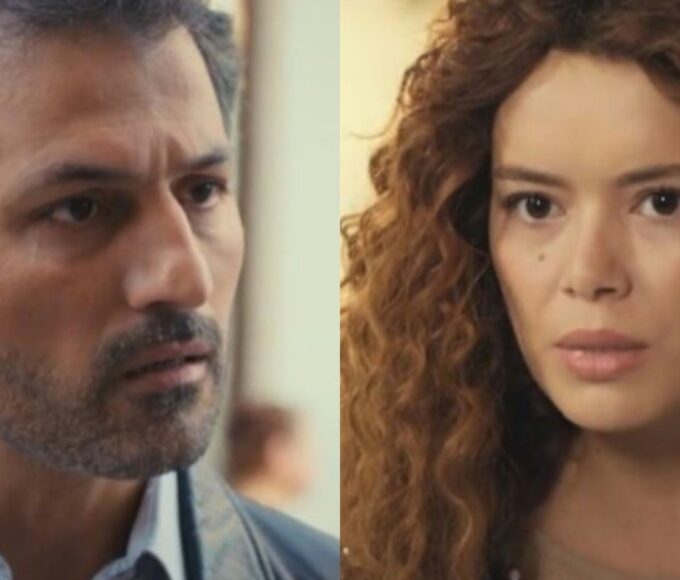 Imagem de Arif com expressão determinada em sua nova função de gerente na novela Força de Mulher.